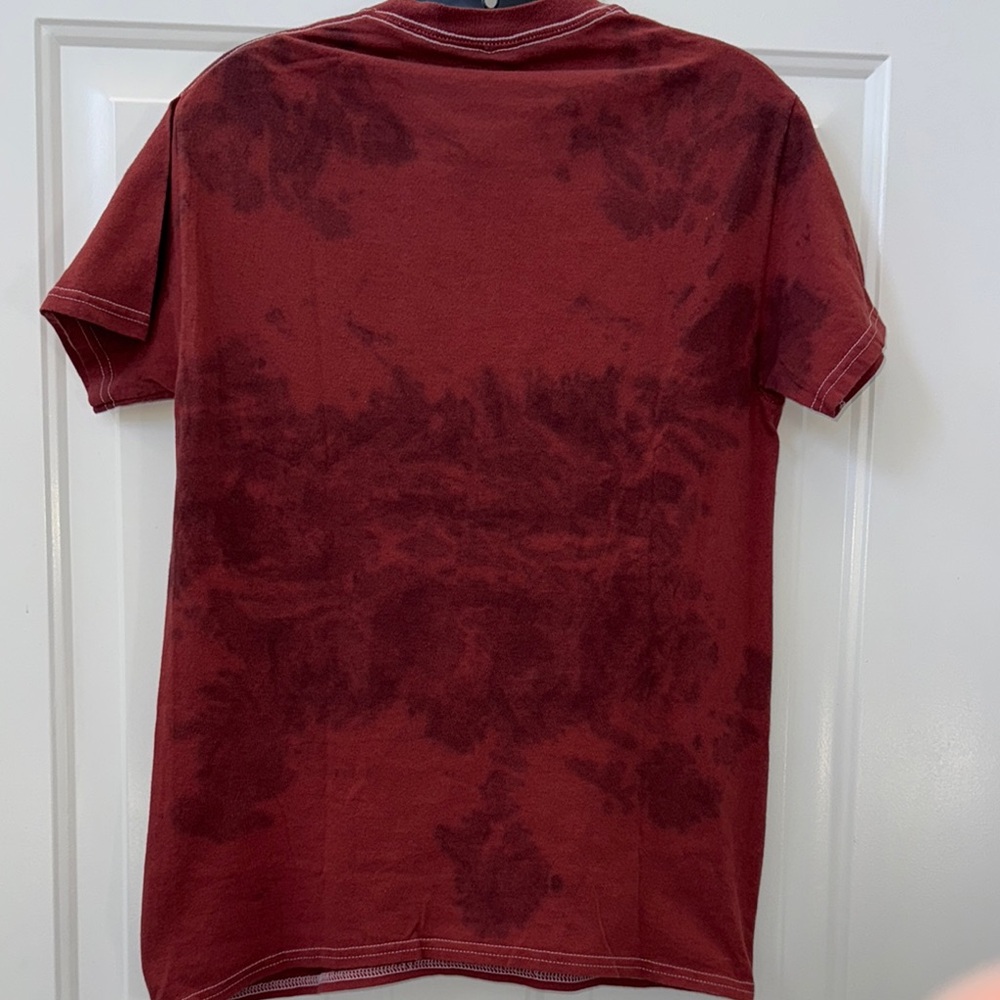 Aaliyah Graphic Red Tie Dye Tee - Picture 3 of 3
